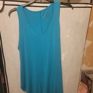 Sleeveless Teal Blue Torrid top
